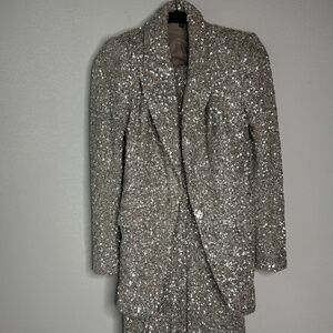 EXPRESS Stunning Sequin Suit Size XS